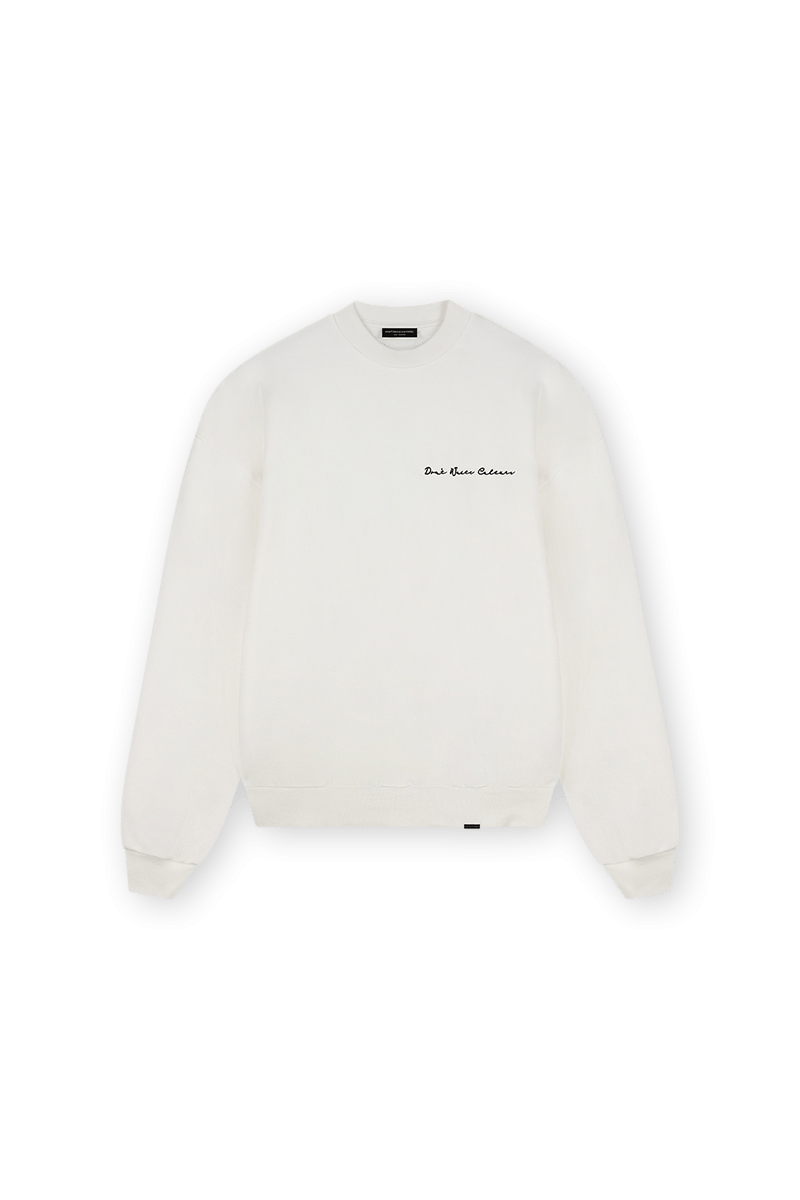 Xavi | White - Sweaters Don't Waste Culture