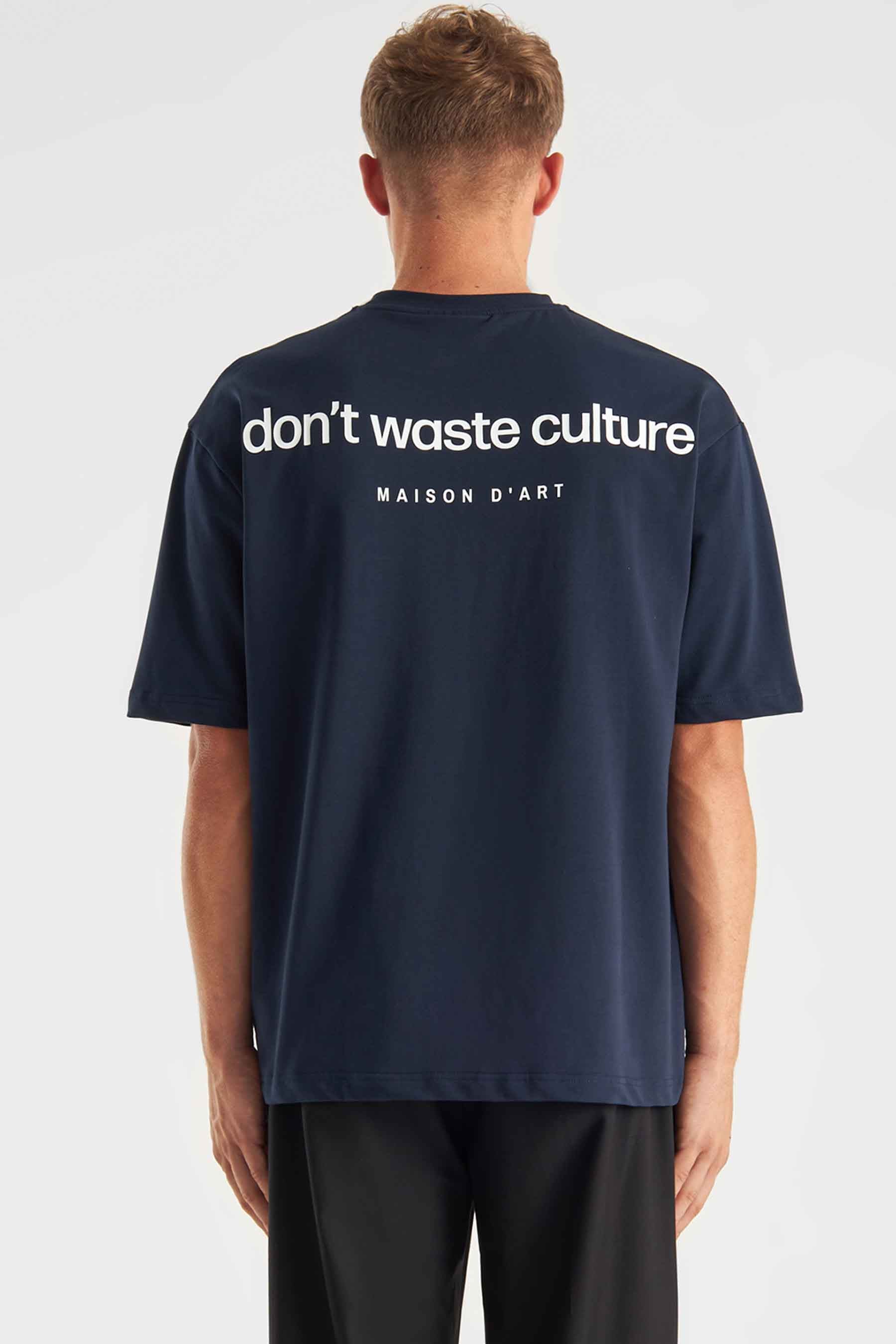 Cleo | Navy Blue - T-shirts Don't Waste Culture