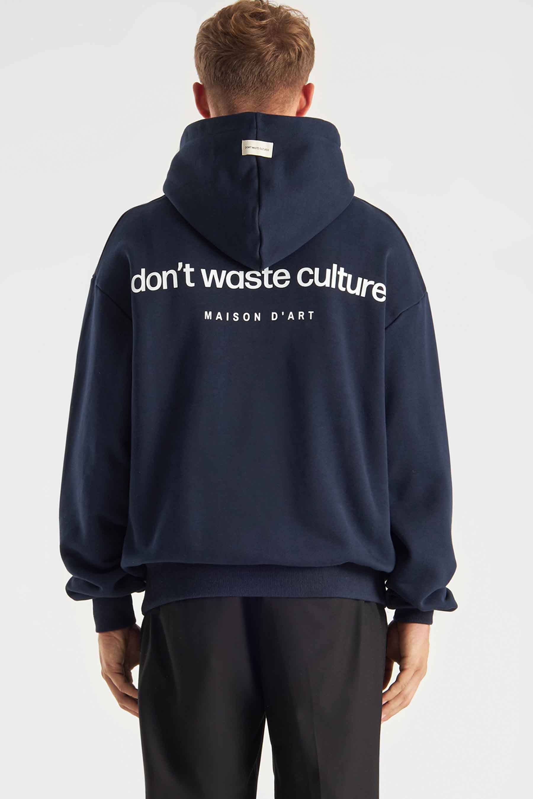 Ray | Navy Blue - Hoodies Don't Waste Culture