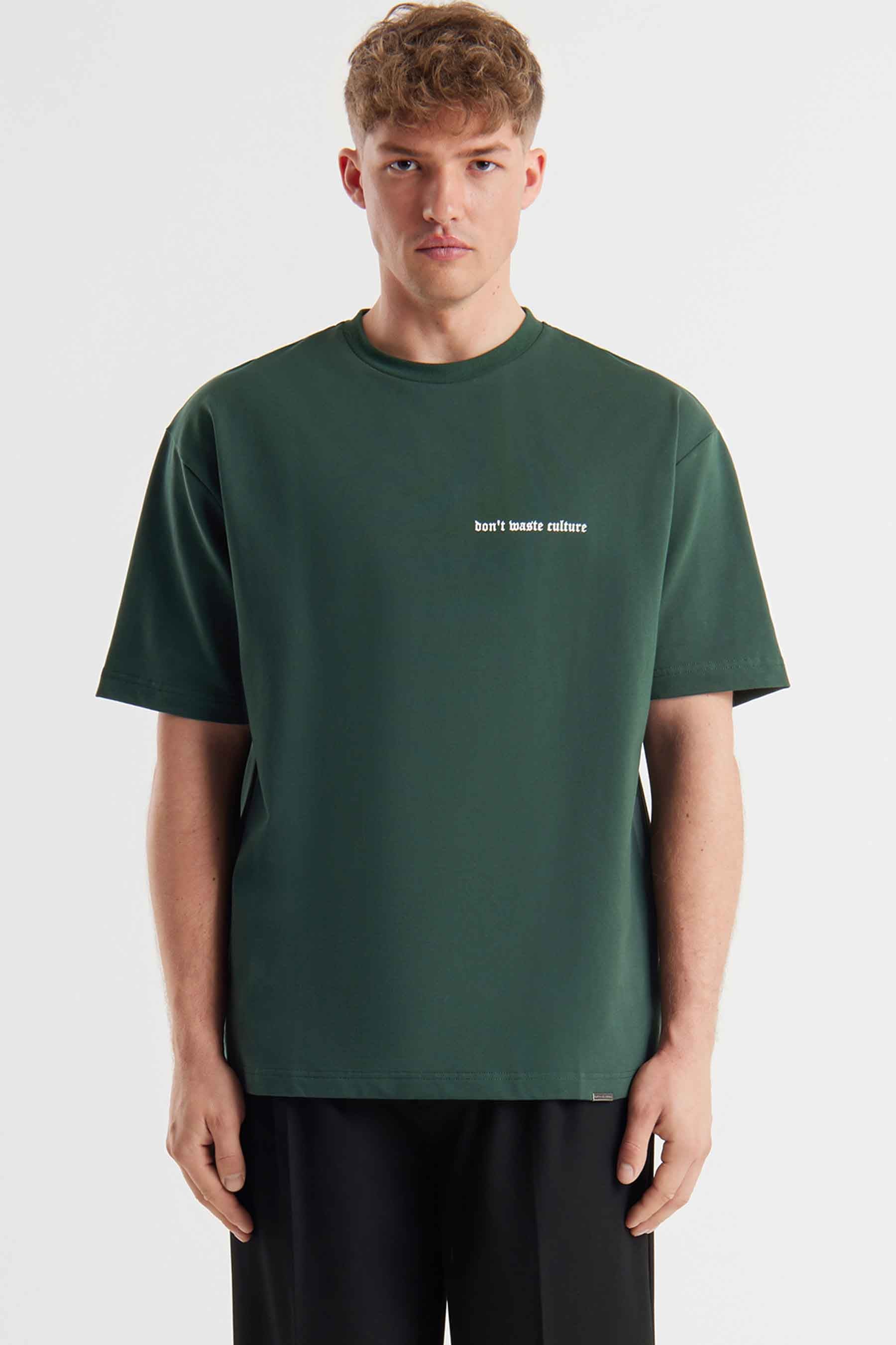 Millet | Dark Green - T-shirts Don't Waste Culture