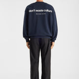 Matt | Navy Blue - Sweaters Don't Waste Culture