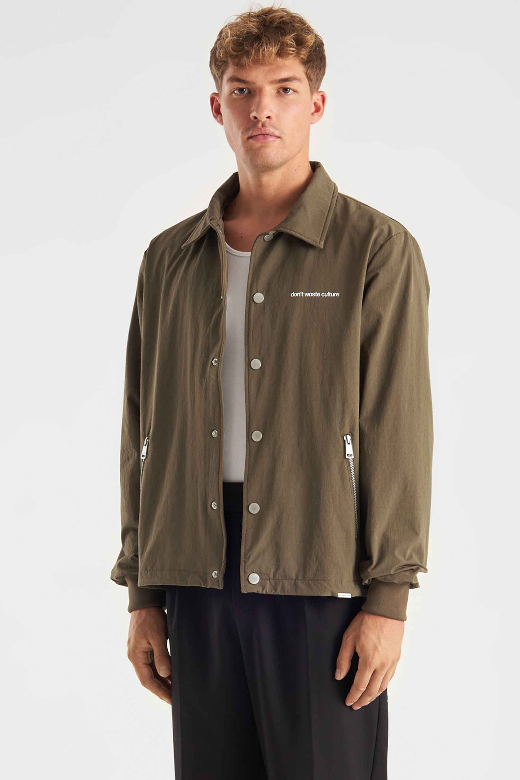 Cha | Khaki - Outerwear Don't Waste Culture