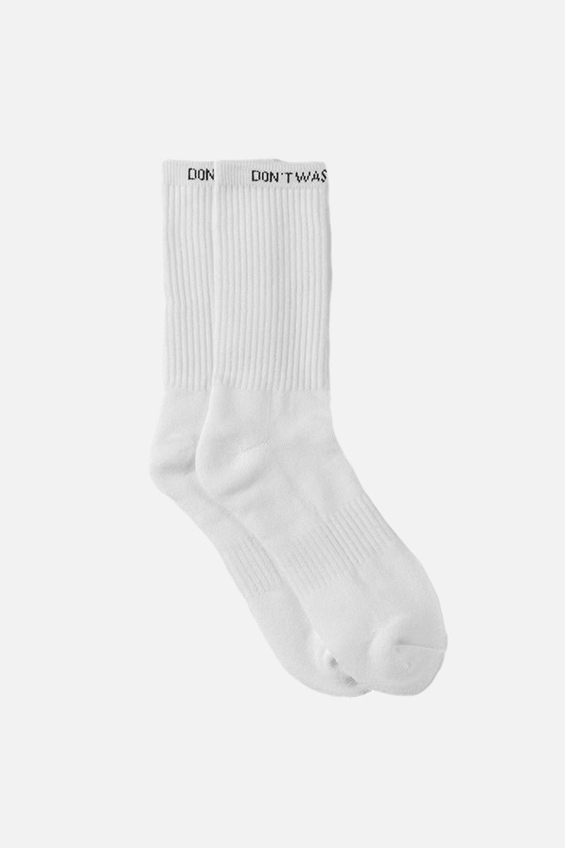 Essential socks | White - Socks Don't Waste Culture