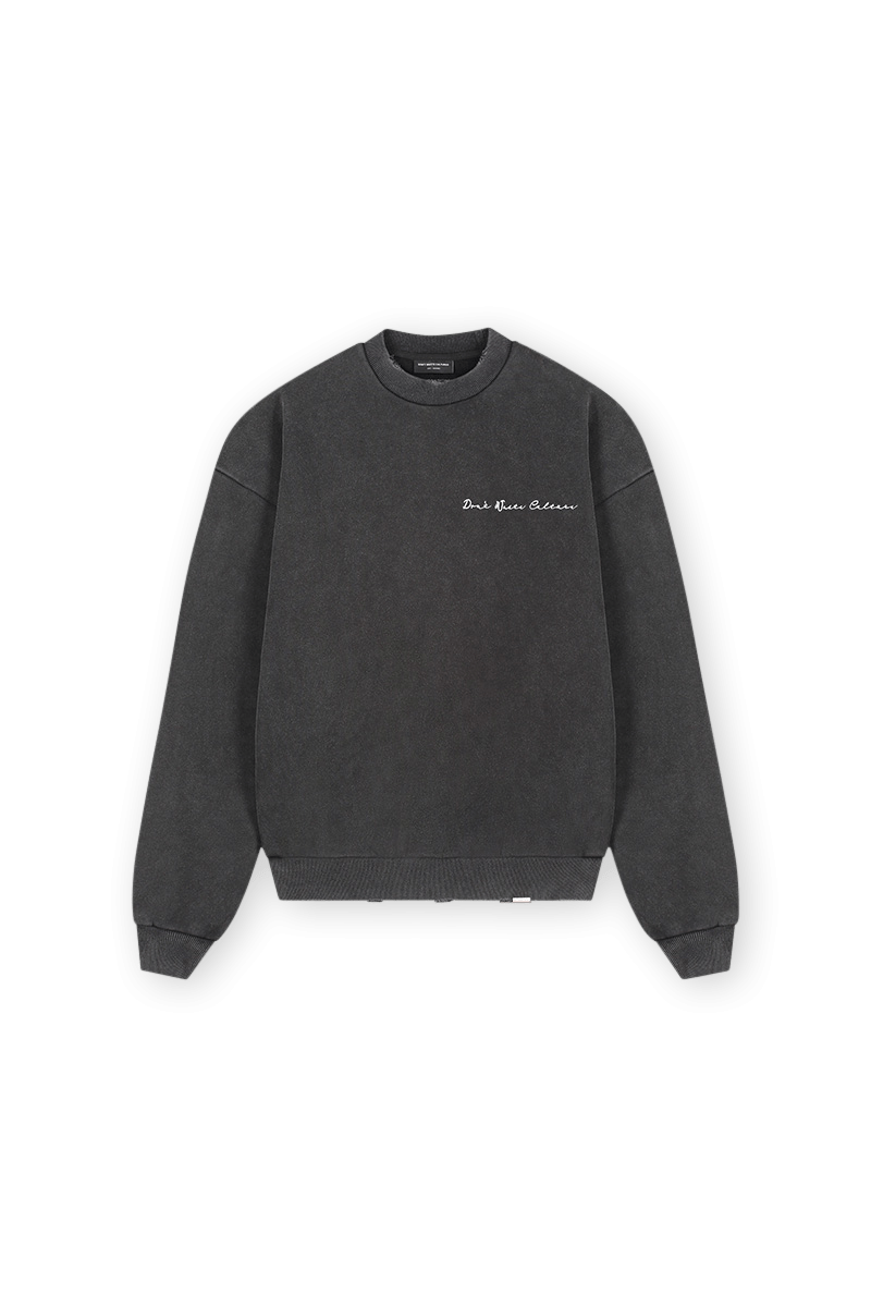 Xavi | Washed Black - Sweaters Don't Waste Culture