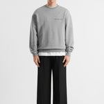 Xavi | Melange Grey - Sweaters Don't Waste Culture