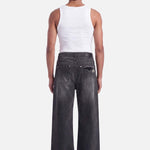 Nova Stud Jeans | Washed Black - Early access Don't Waste Culture