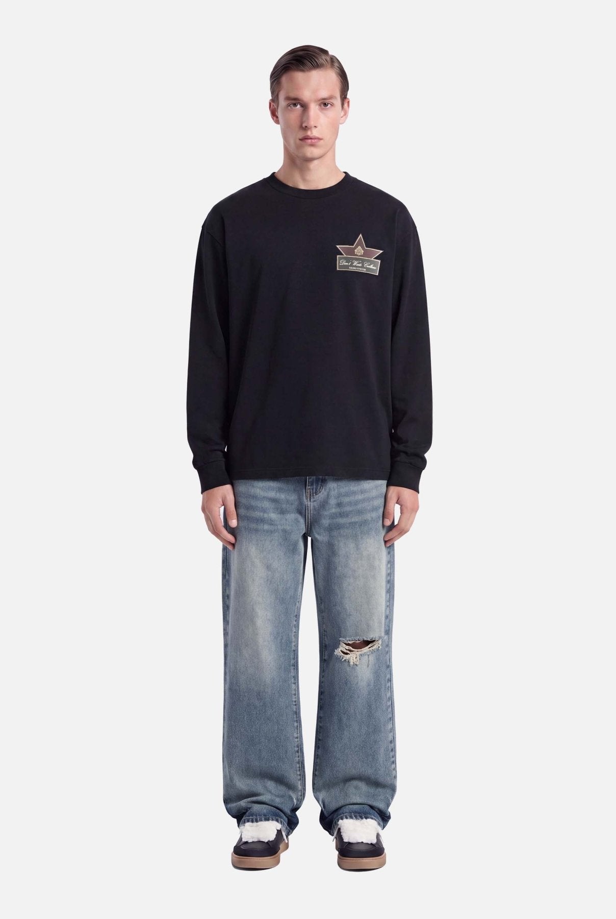 Orel Longsleeve | Black - Early access Don't Waste Culture