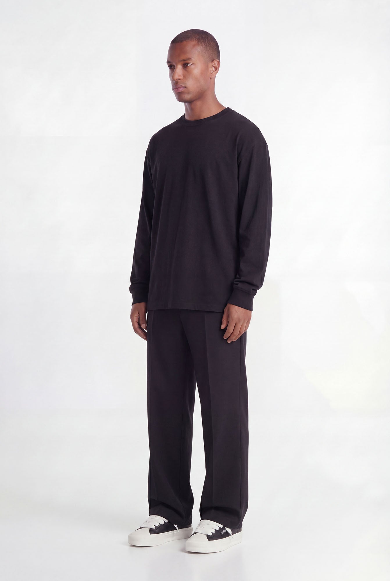 Oslo Longsleeve | Black - Longsleeves Don't Waste Culture