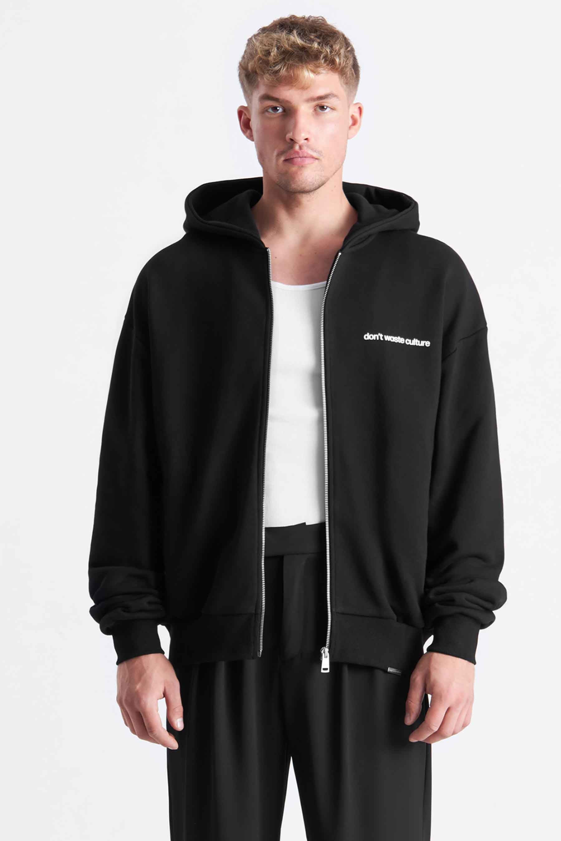 Ale | Black - Hoodies Don't Waste Culture