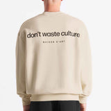 Matt | Beige - Sweaters Don't Waste Culture