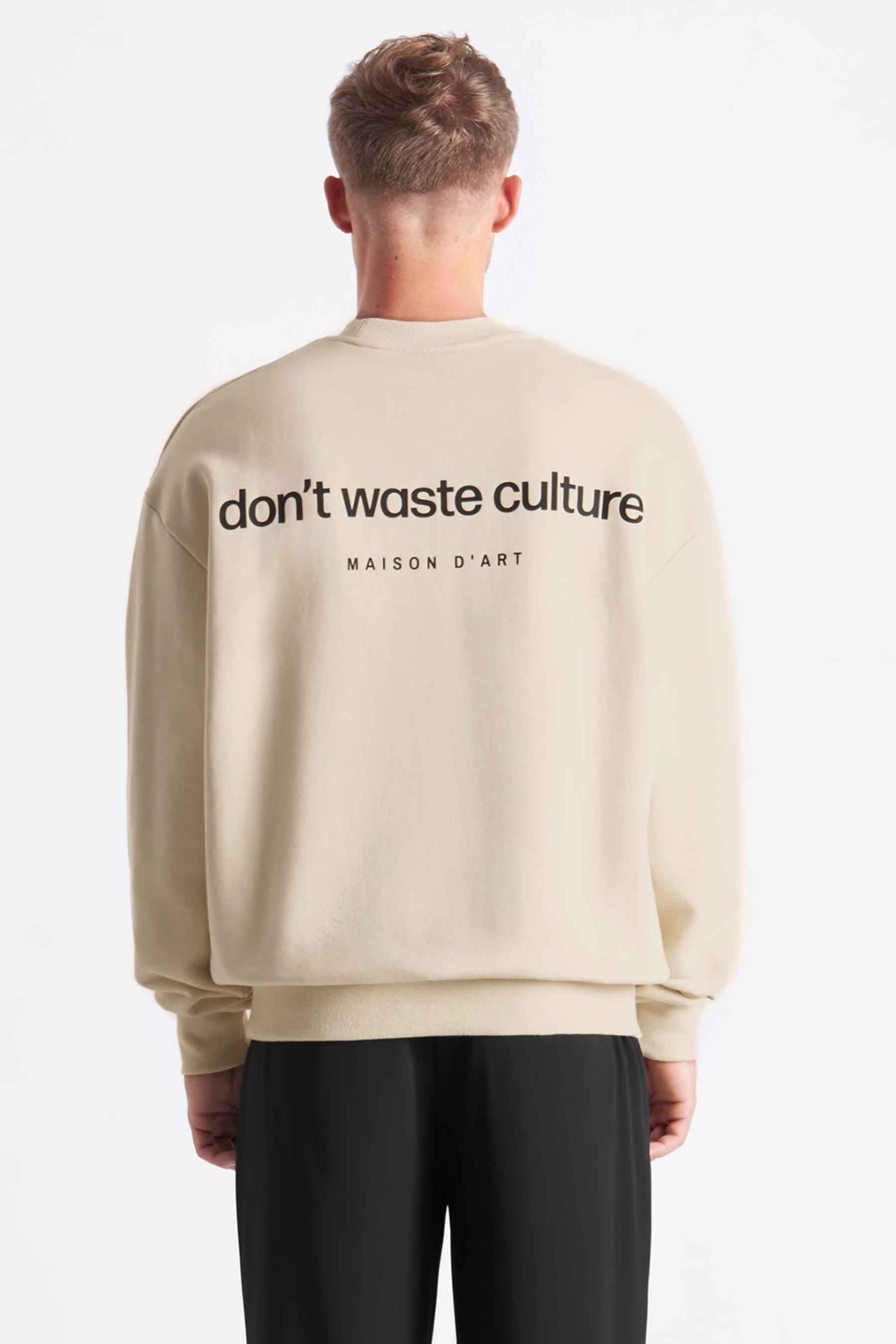 Matt | Beige - Sweaters Don't Waste Culture