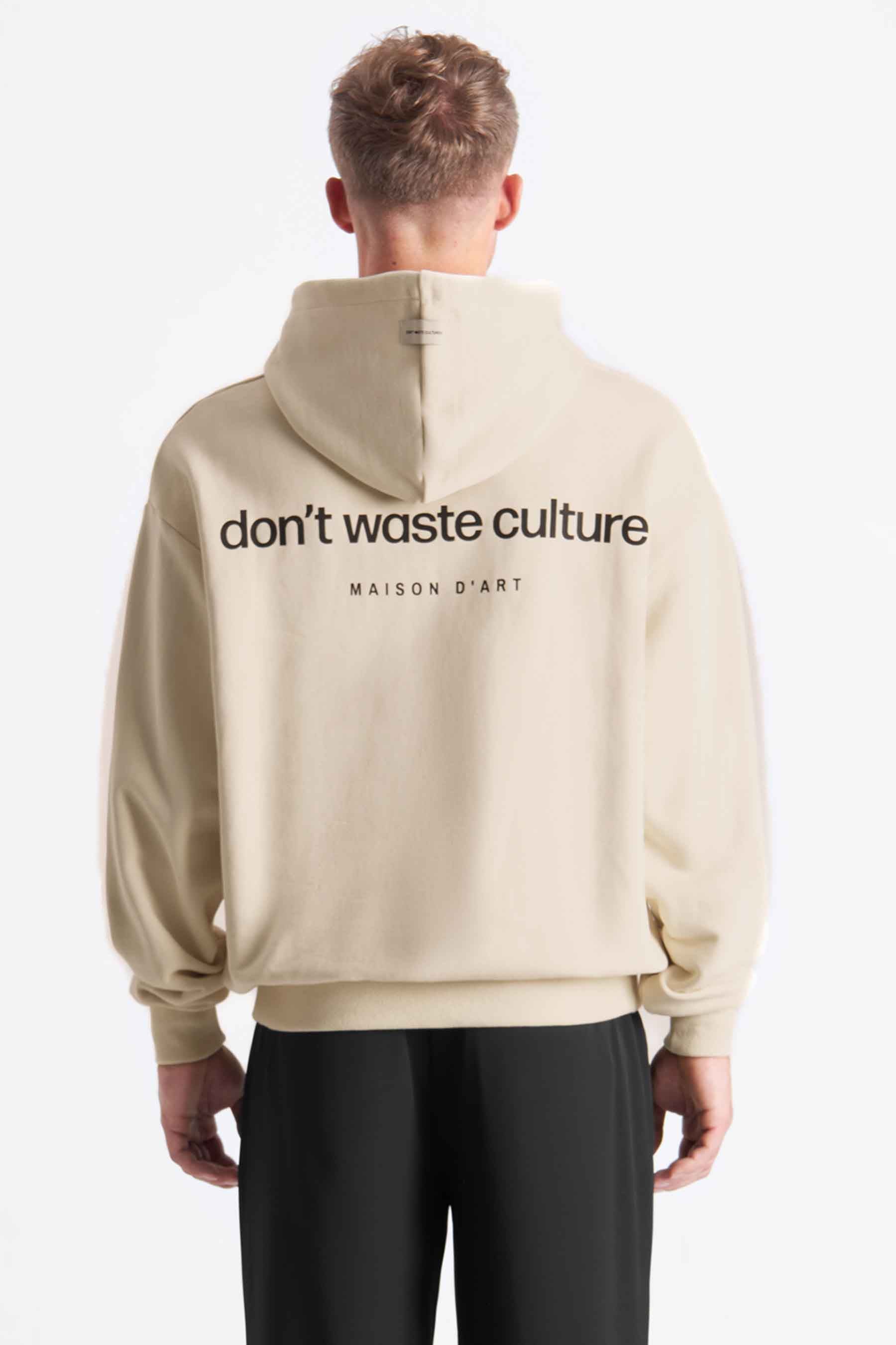 Ray | Beige - Hoodies Don't Waste Culture