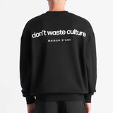 Matt | Black - Sweaters Don't Waste Culture