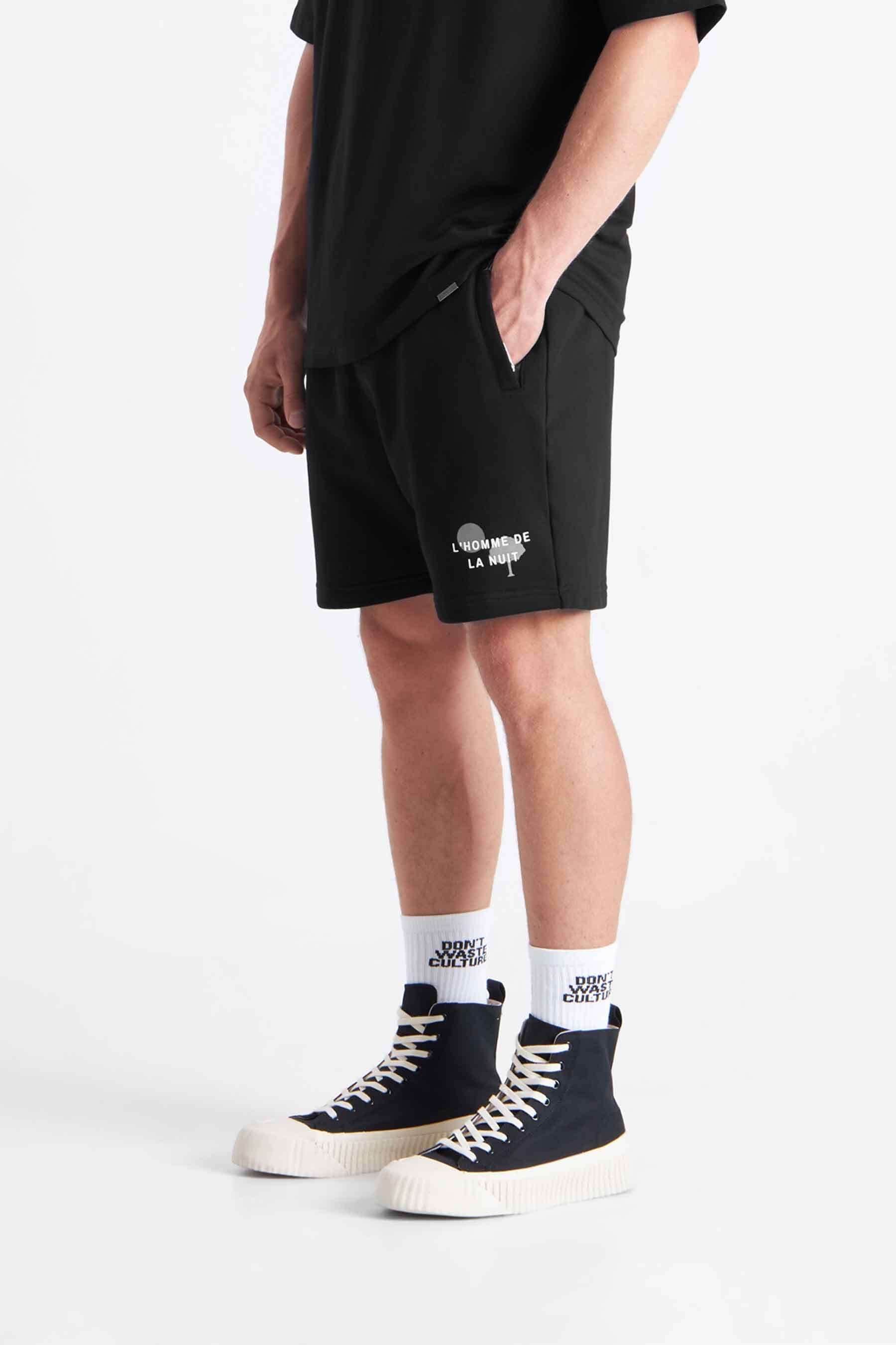 Manas | Black - Shorts Don't Waste Culture