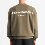 Matt | Khaki - Sweaters Don't Waste Culture
