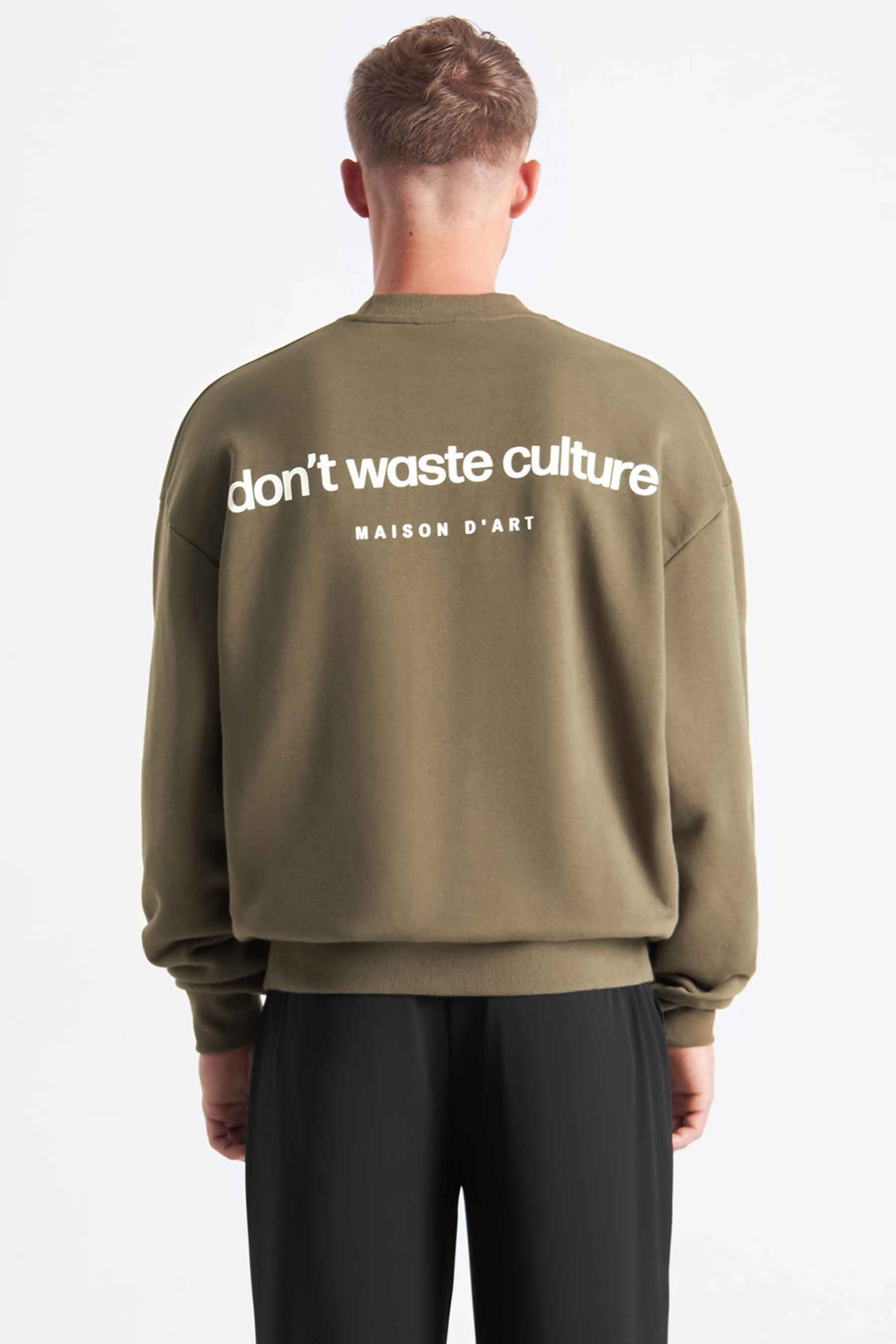 Matt | Khaki - Sweaters Don't Waste Culture