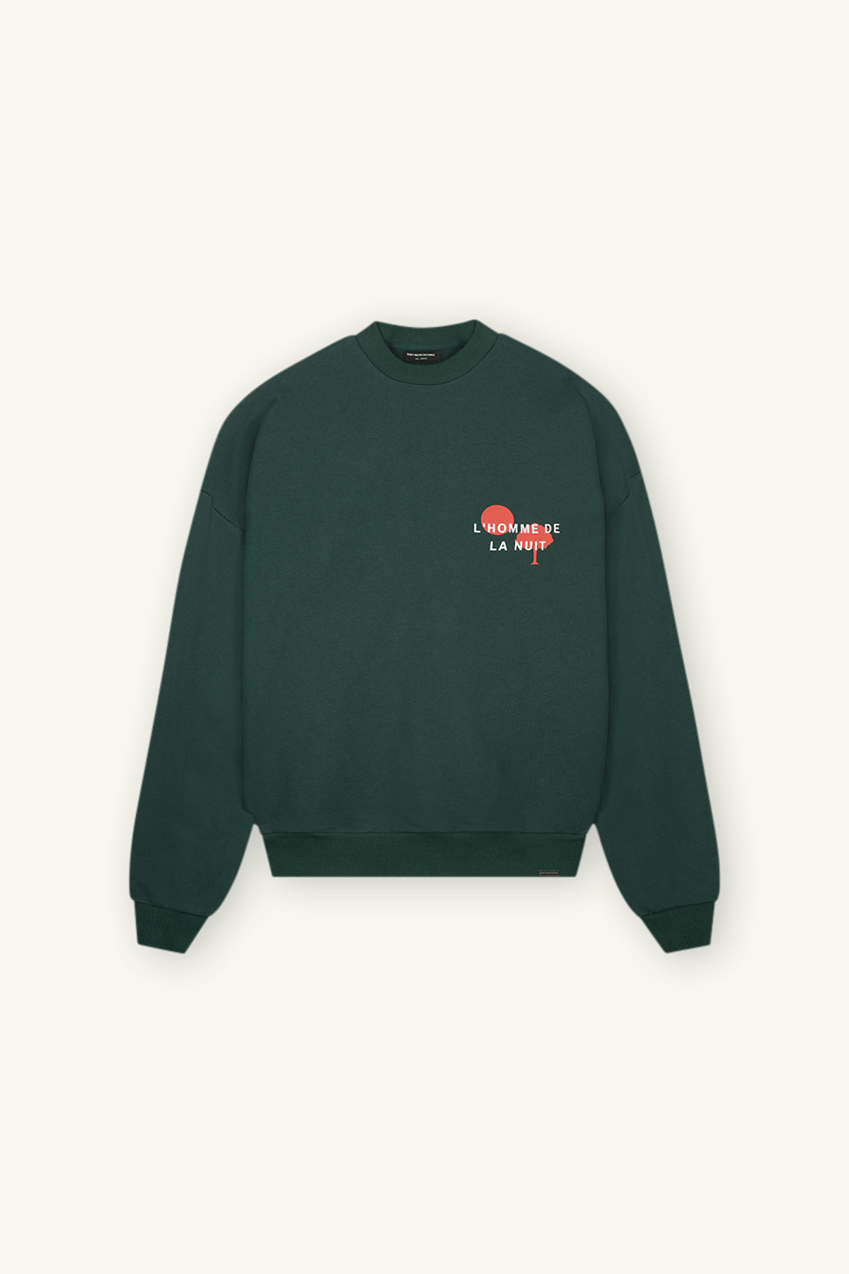 Zuro | Dark Green - Sweaters Don't Waste Culture