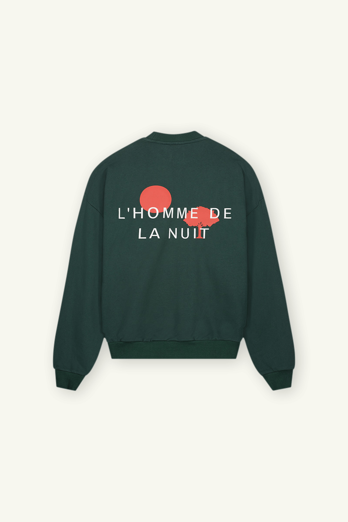 Zuro | Dark Green - Sweaters Don't Waste Culture