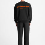 Matt | Black/Orange - Sweaters Don't Waste Culture