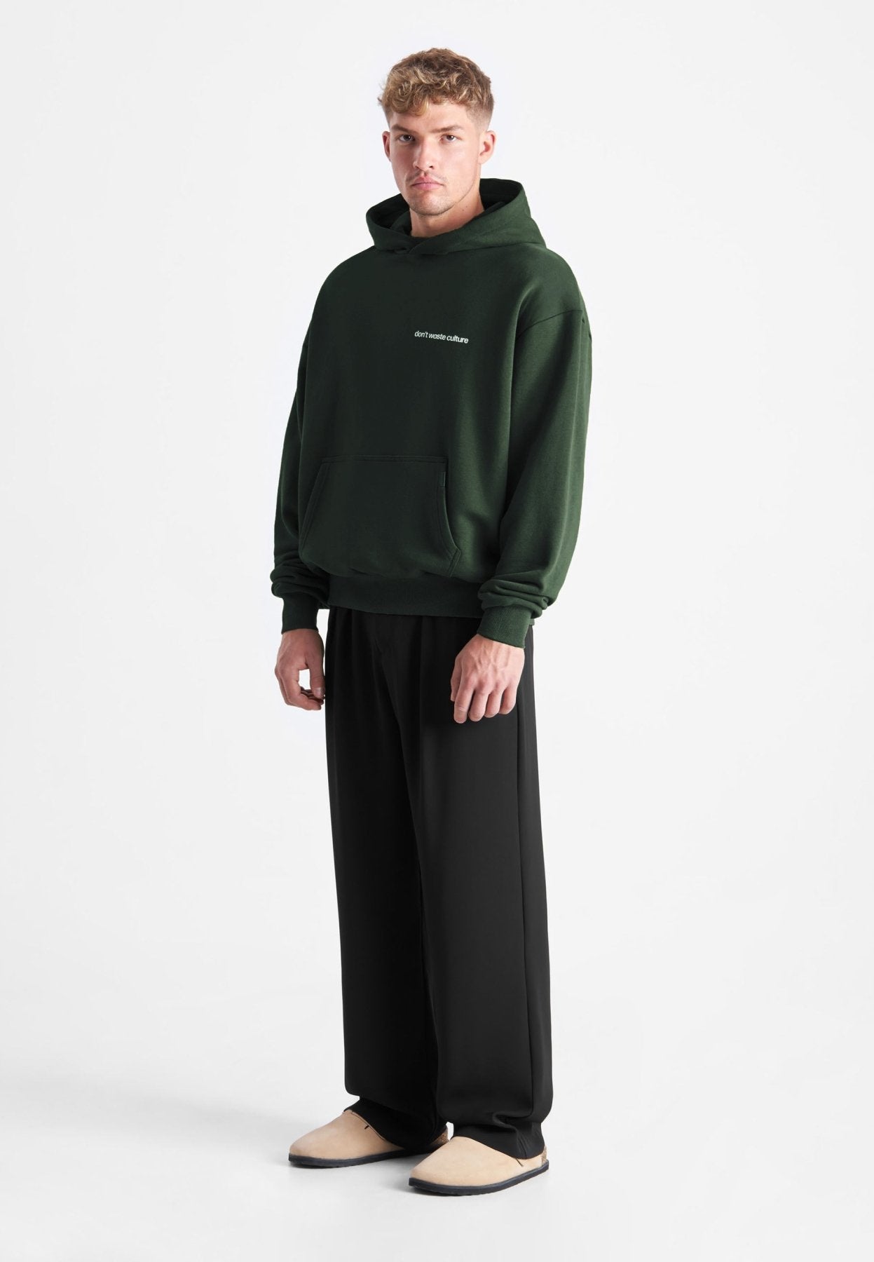 Ray | Dark Green - Hoodies Don't Waste Culture