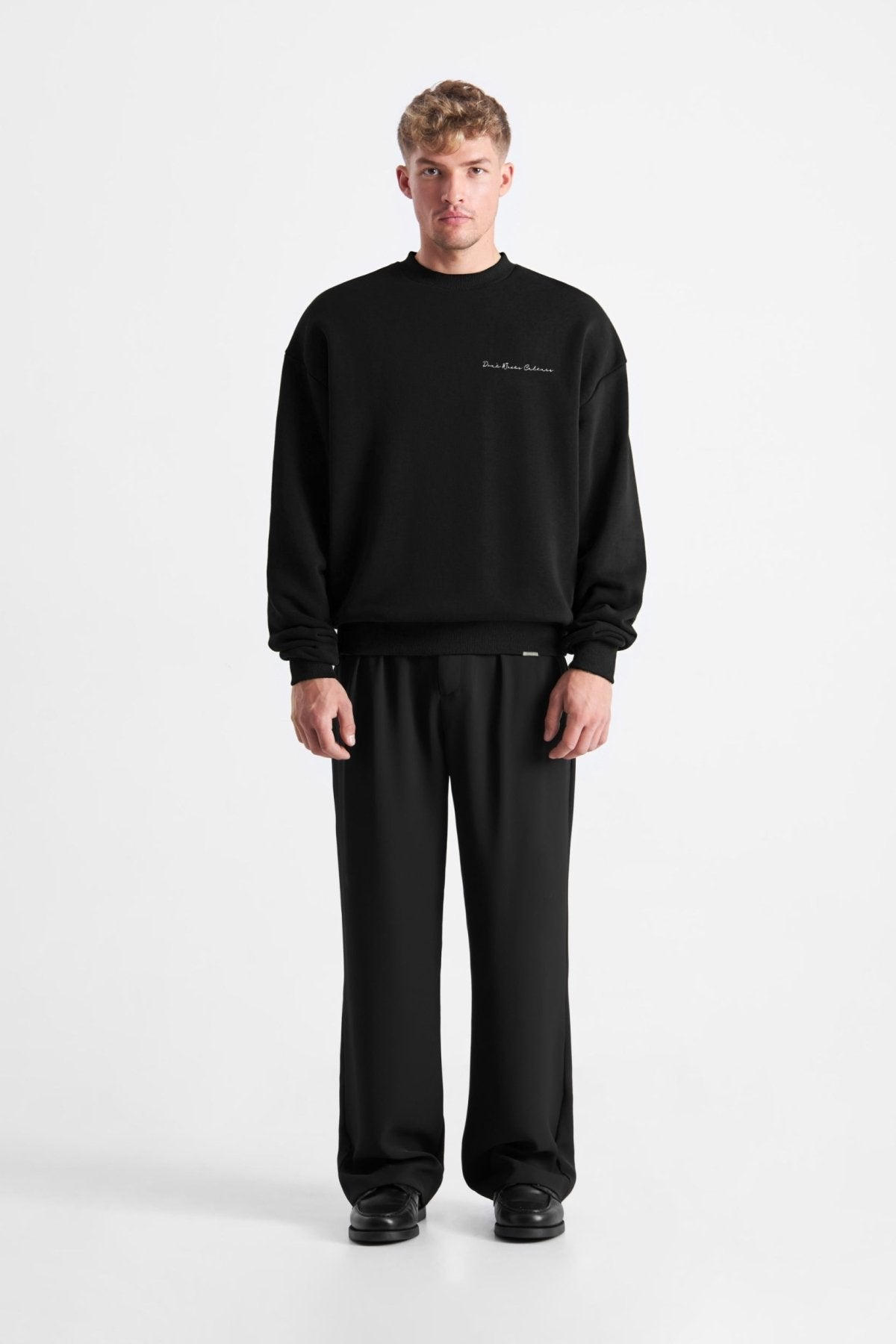 Xavi | Black - Sweaters Don't Waste Culture