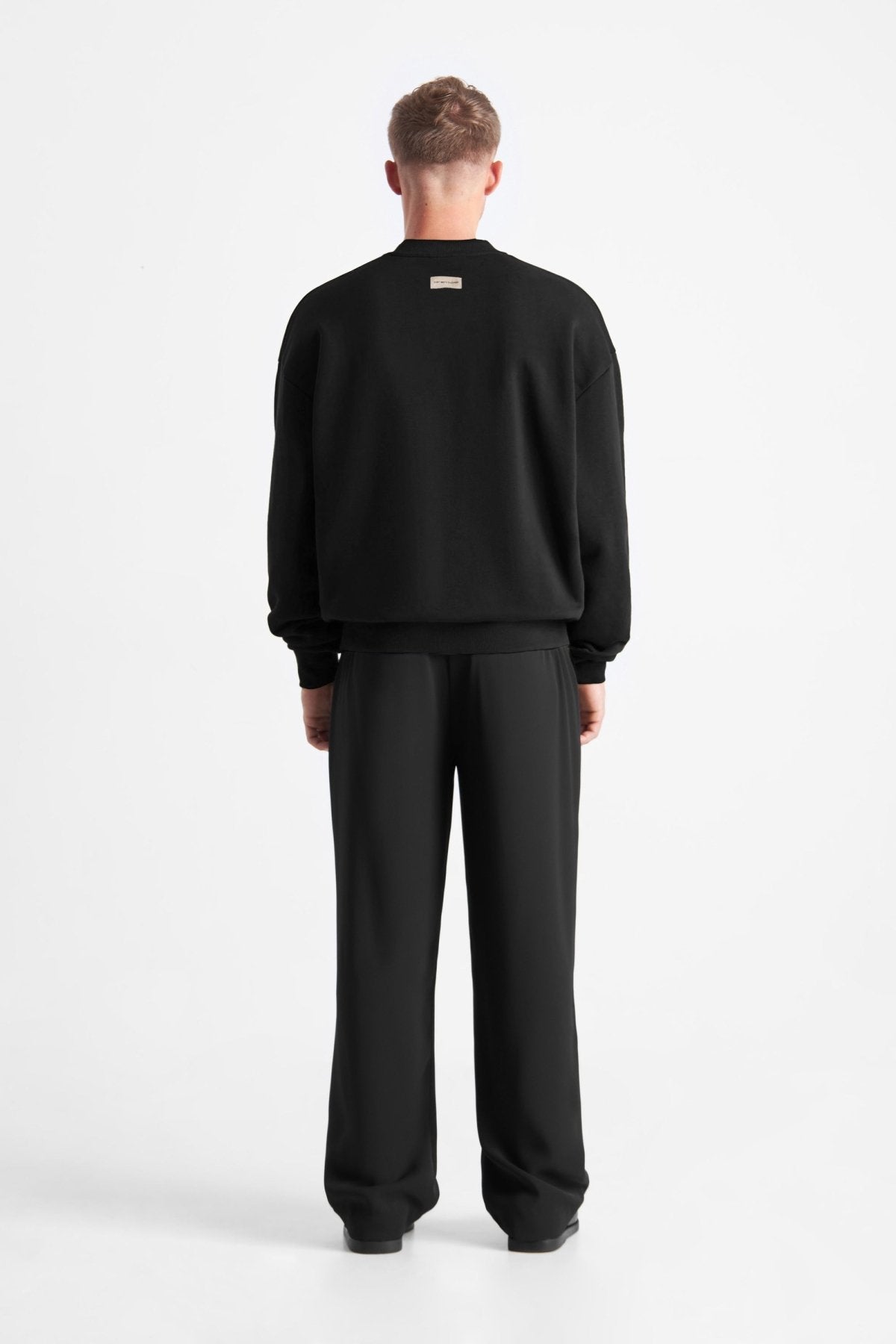 Xavi | Black - Sweaters Don't Waste Culture