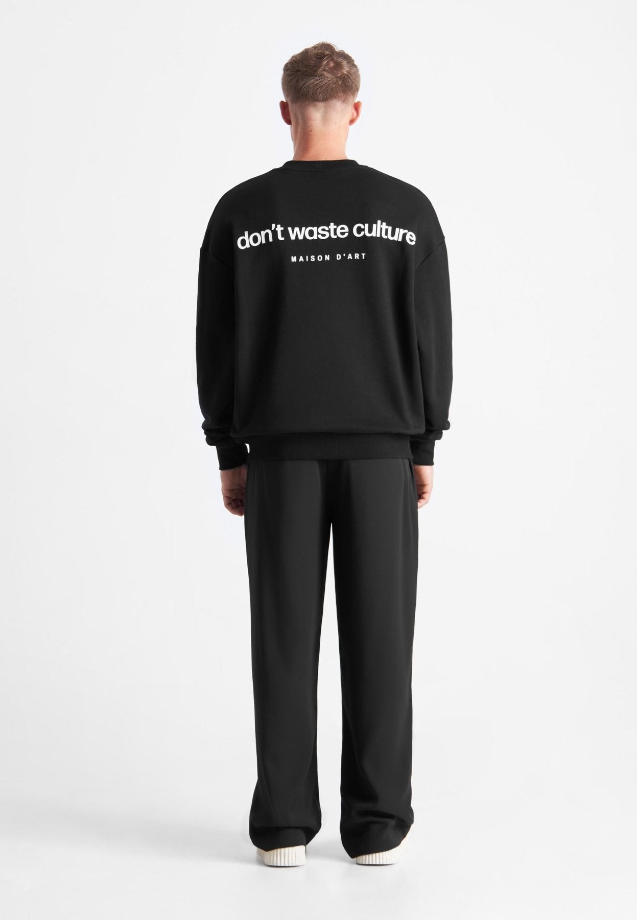 Matt | Black - Sweaters Don't Waste Culture