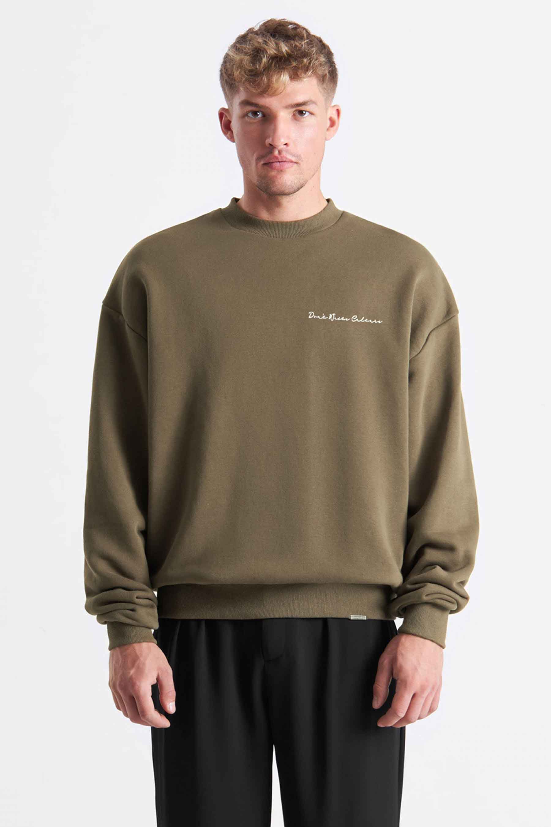 Xavi | Khaki - Sweaters Don't Waste Culture