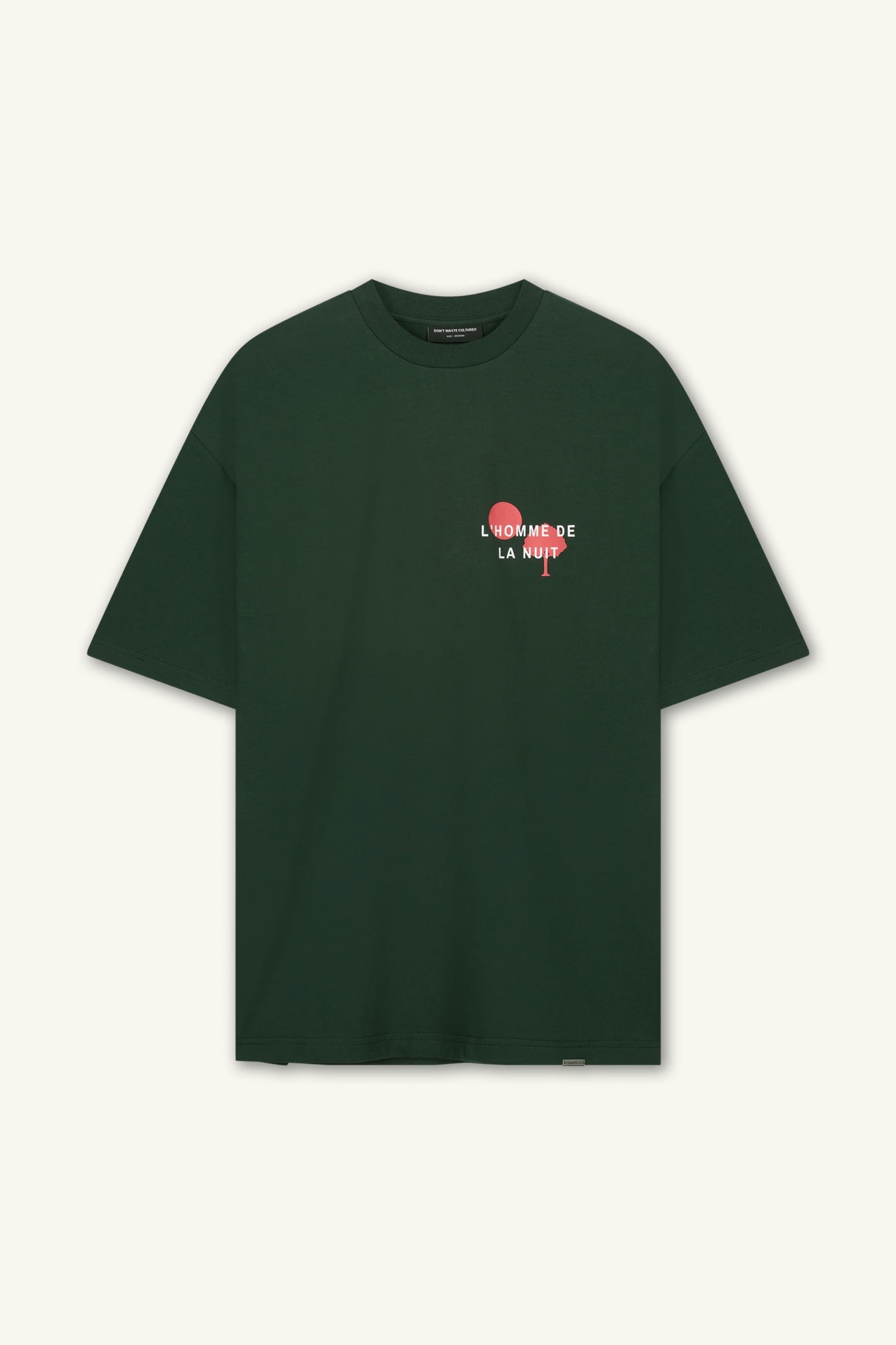 Dari Men Oversized Streetwear T shirt With Backprint Don t Waste Culture
