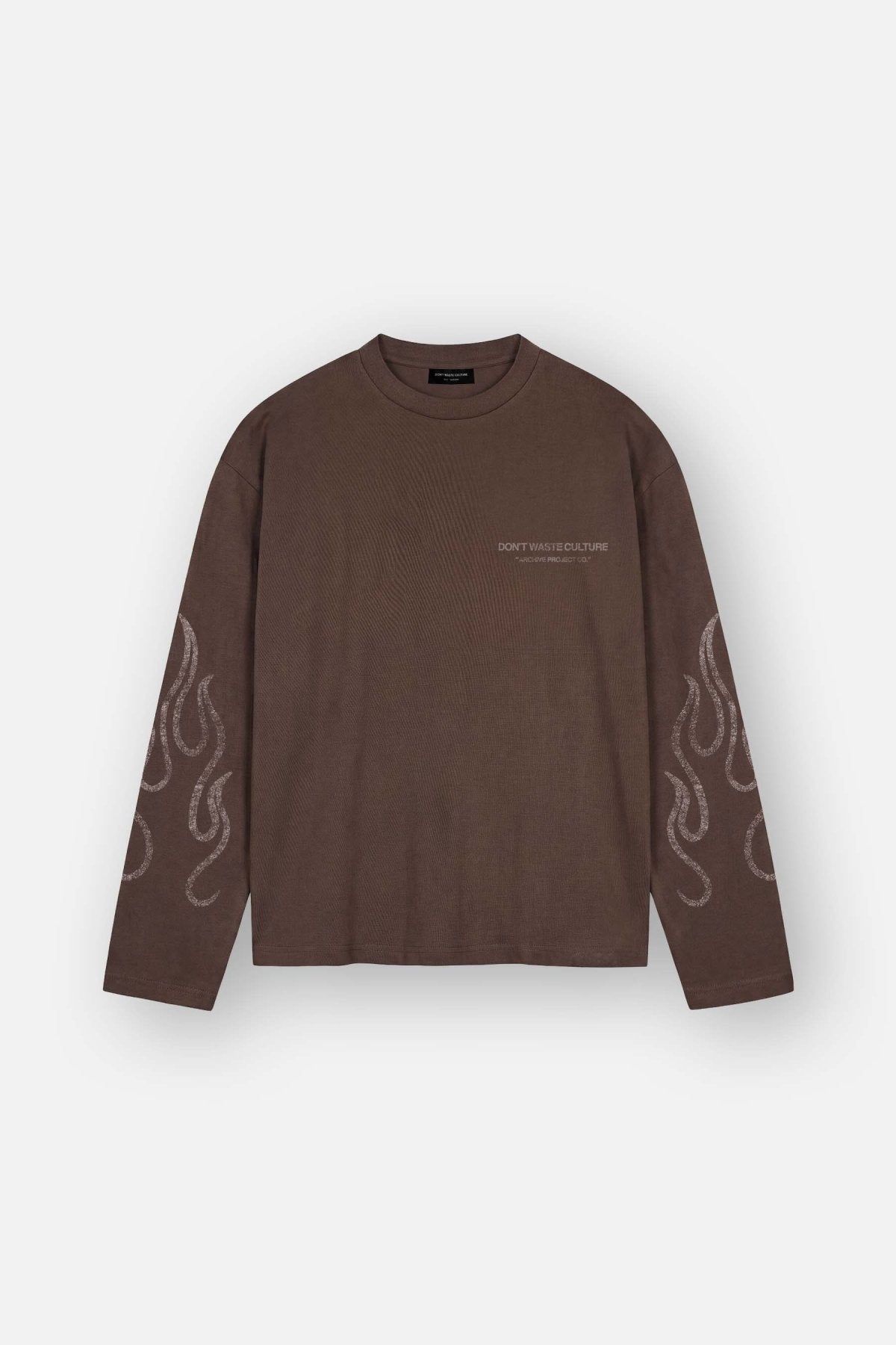 Arwa Longsleeve | Brown - LONGSLEEVES Don't Waste Culture