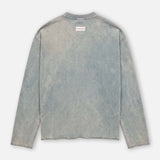 Kazim Cutoff Sweater | Washed Blue