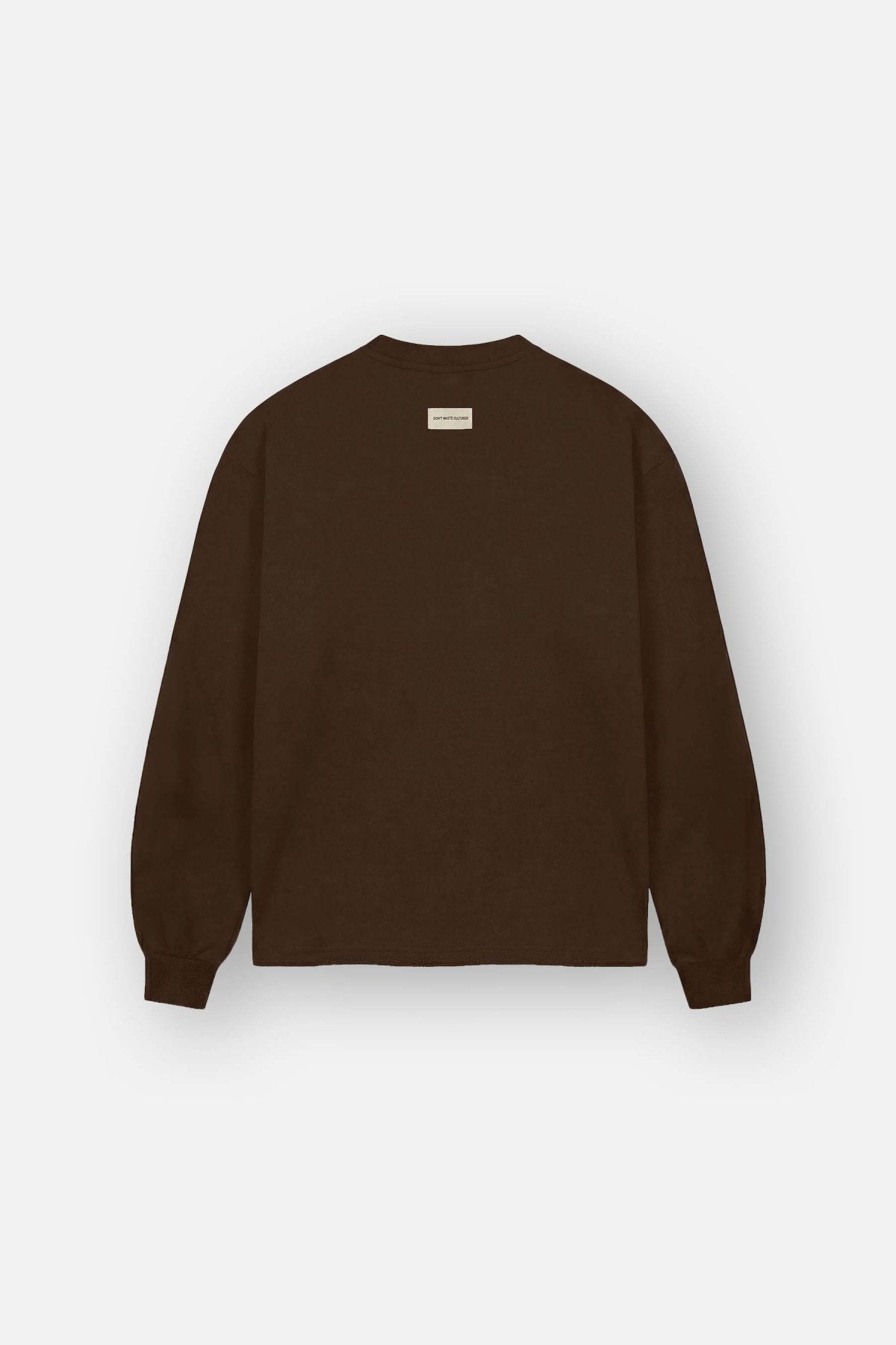 Wero Longsleeve | Brown - LONGSLEEVES Don't Waste Culture