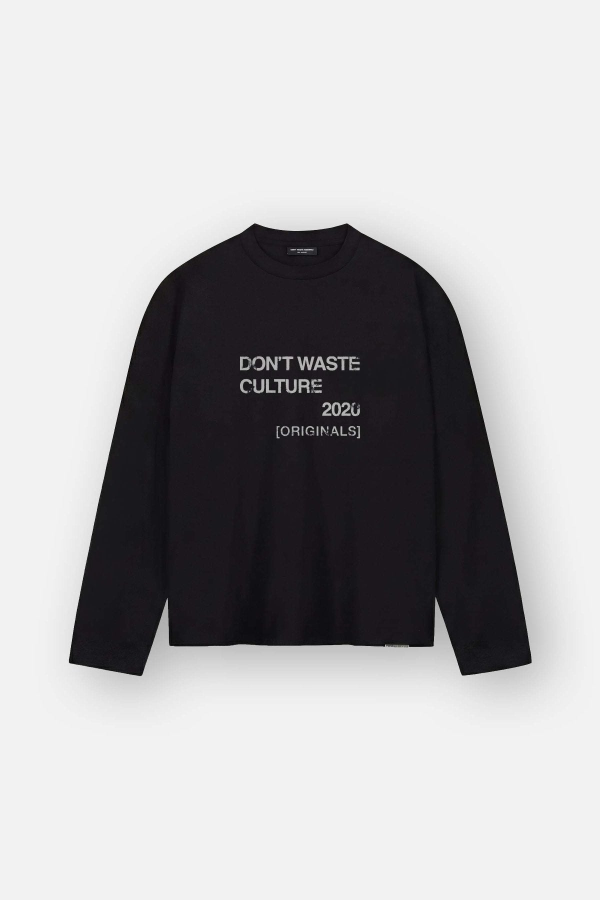 Zalos Longsleeve | Black - LONGSLEEVES Don't Waste Culture