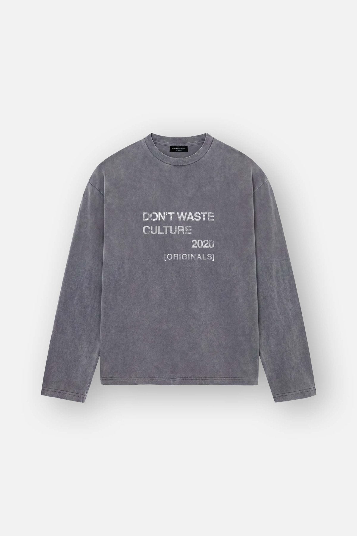 Zalos Longsleeve | Washed Black - LONGSLEEVES Don't Waste Culture