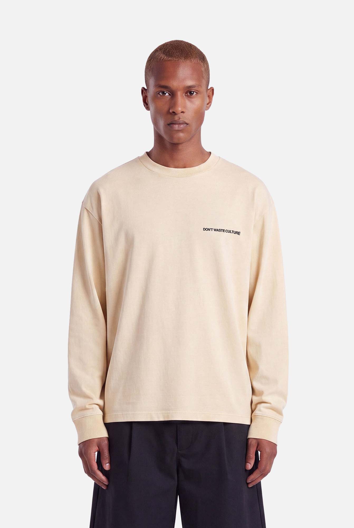 Quasi Longsleeve | Cream - Longsleeves Don't Waste Culture