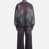 Romiya Waffle Longsleeve | Dark Grey - Early access Don't Waste Culture