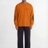 Roye Longsleeve | Orange - Longsleeves Don't Waste Culture