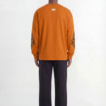 Roye Longsleeve | Orange - Longsleeves Don't Waste Culture