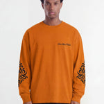 Roye Longsleeve | Orange - Longsleeves Don't Waste Culture