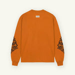 Roye Longsleeve | Orange - Longsleeves Don't Waste Culture