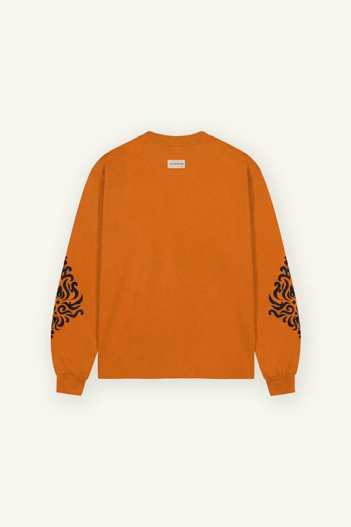 Roye Longsleeve | Orange - Longsleeves Don't Waste Culture
