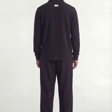 Ruoma Polo Longsleeve | Black