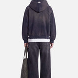 Savy Zipper Hoodie | Washed Blue - Early access Don't Waste Culture