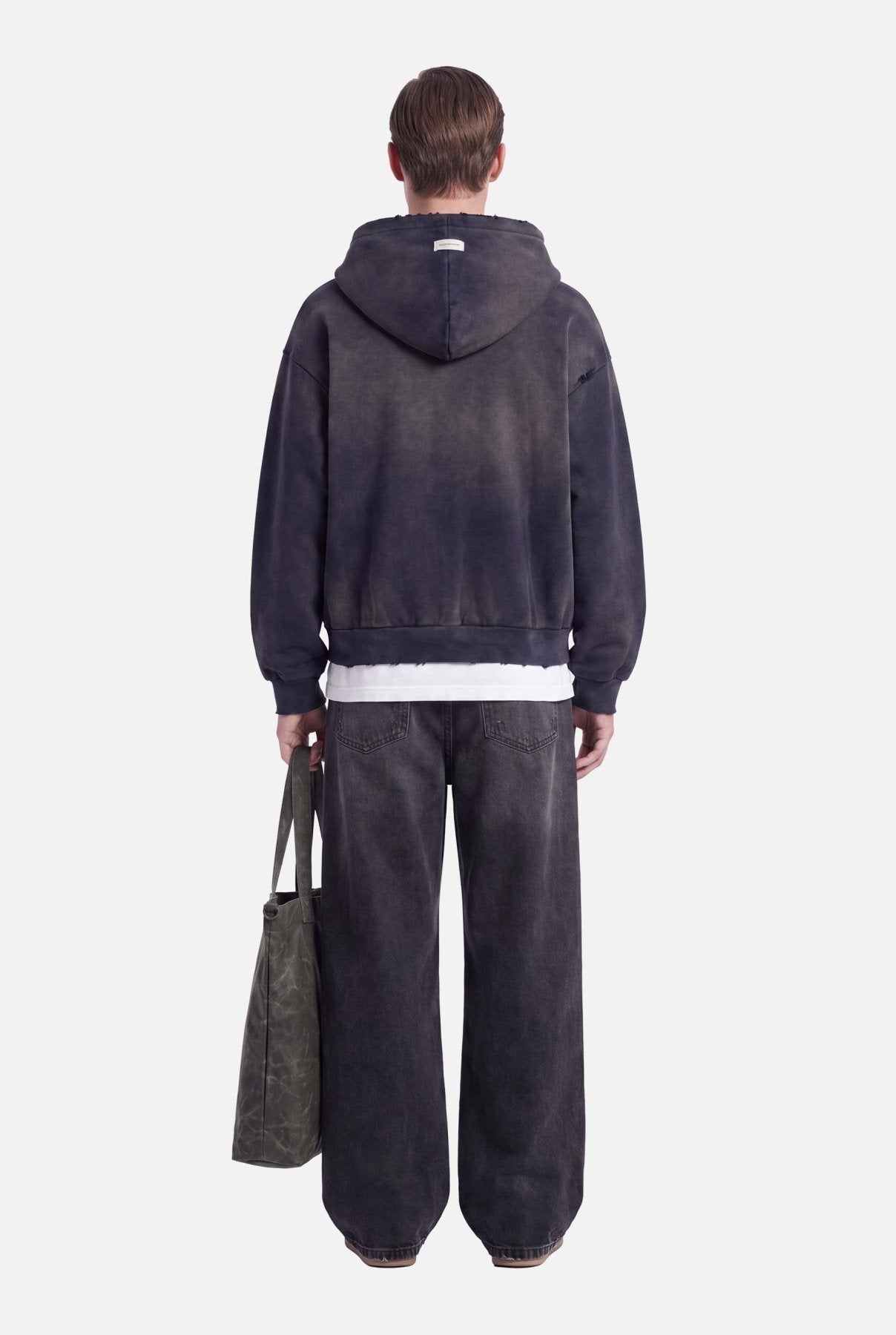 Savy Zipper Hoodie | Washed Blue - Early access Don't Waste Culture