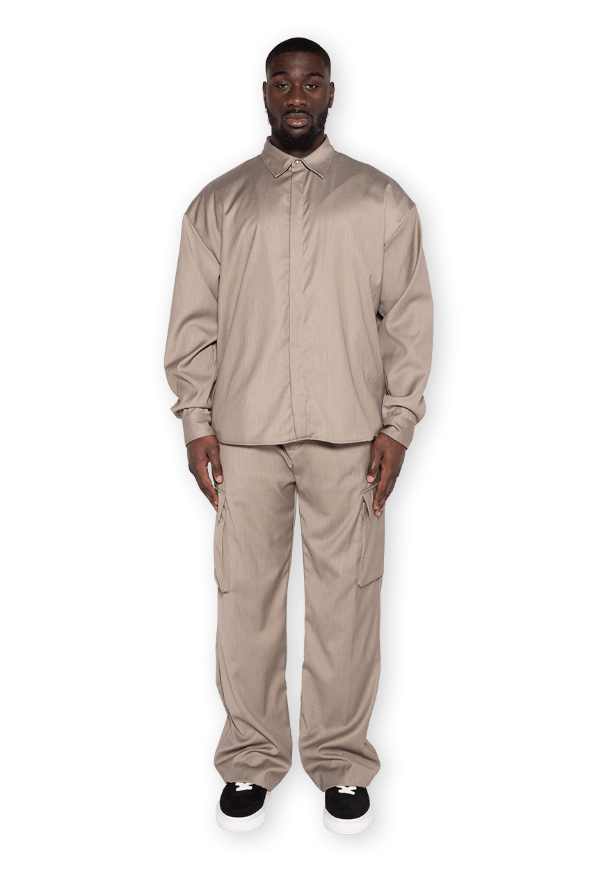 Siddiq | Taupe - Shirts Don't Waste Culture