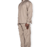 Yuliya | Taupe - Pants Don't Waste Culture