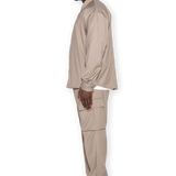 Yuliya | Taupe - Pants Don't Waste Culture