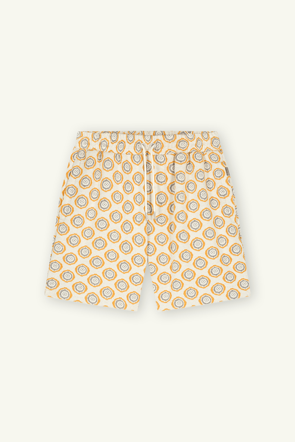 Finn | Off - White/Orange - Shorts Don't Waste Culture