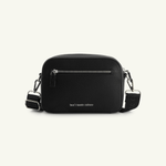 Leather Messenger Bag | Black - Bags Don't Waste Culture