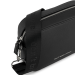 Leather Messenger Bag | Black - Bags Don't Waste Culture
